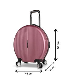 Zoozie Bags Maleta Oro Rosa